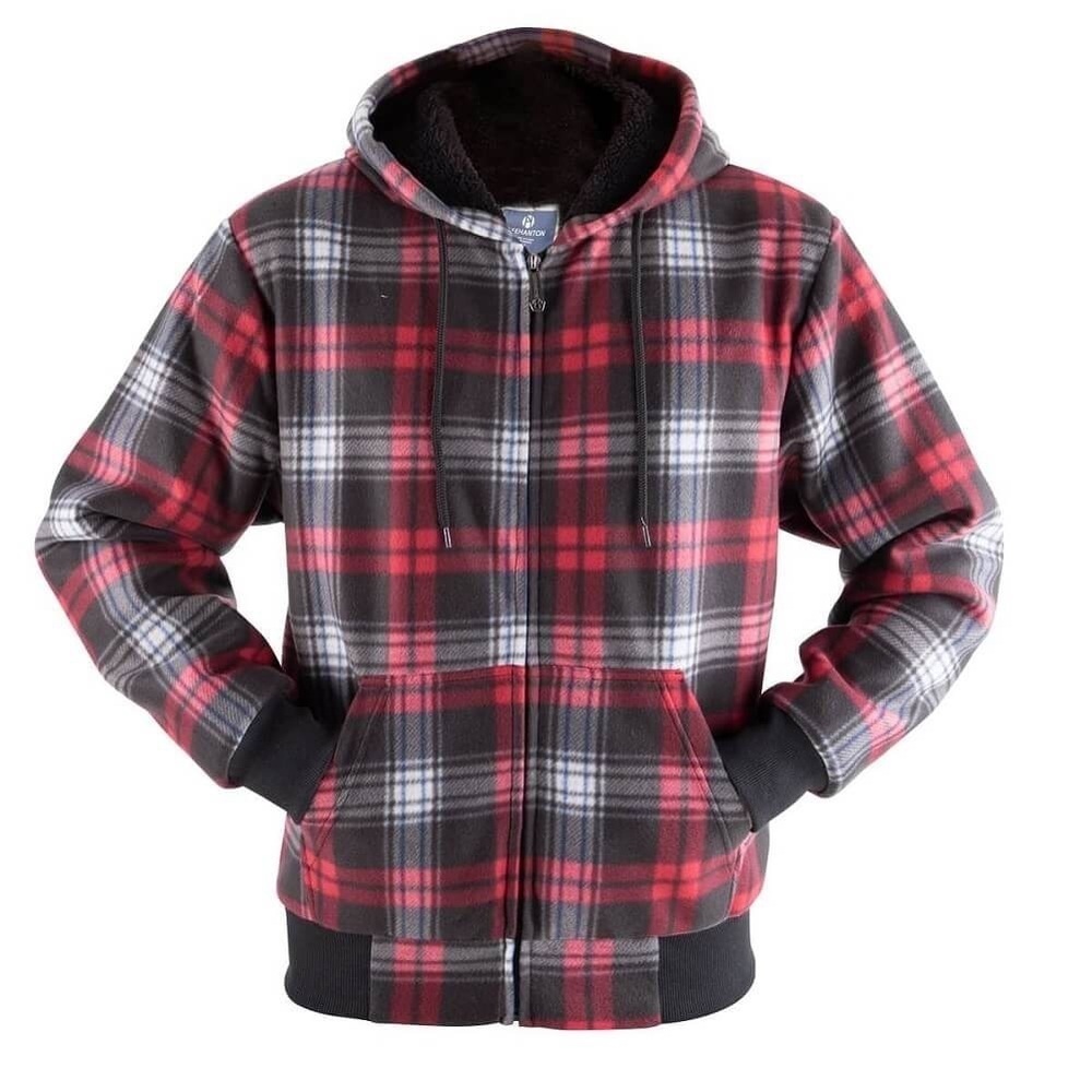 🆕 LEEHANTON Men's Hooded Sweatshirts With Zipper Size M